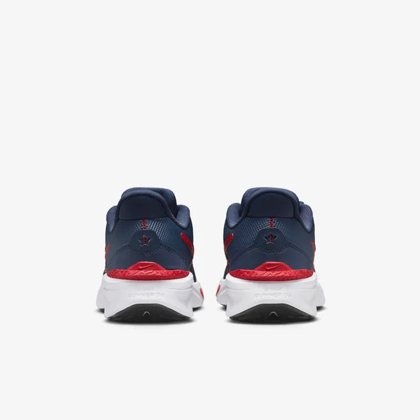 SCARPE NIKE BIMBA BIMBO CON STRAPPO STAR RUNNER 4 SCARPA GINNASTICA GREY RED