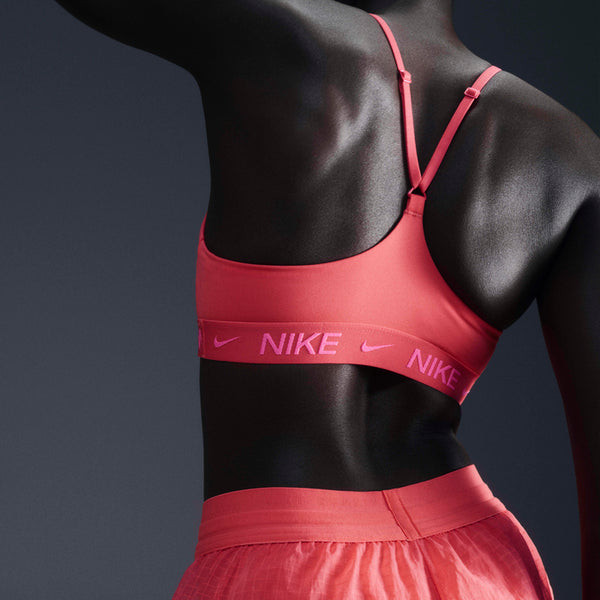 TOP NIKE AIR INDY WOMAN BRA DRI-FIT FITNESS WOD ROSA