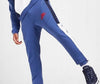 PANTALONE NIKE UOMO TUTA TRAINING JOGGER CLUB FELPATO AZZURRO BLU