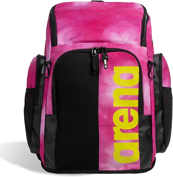 ZAINO ARENA TIE DYE BORSONE PISCINA SPIKY 3 BACKPACK 45L NUOTO UNISEX ROSA