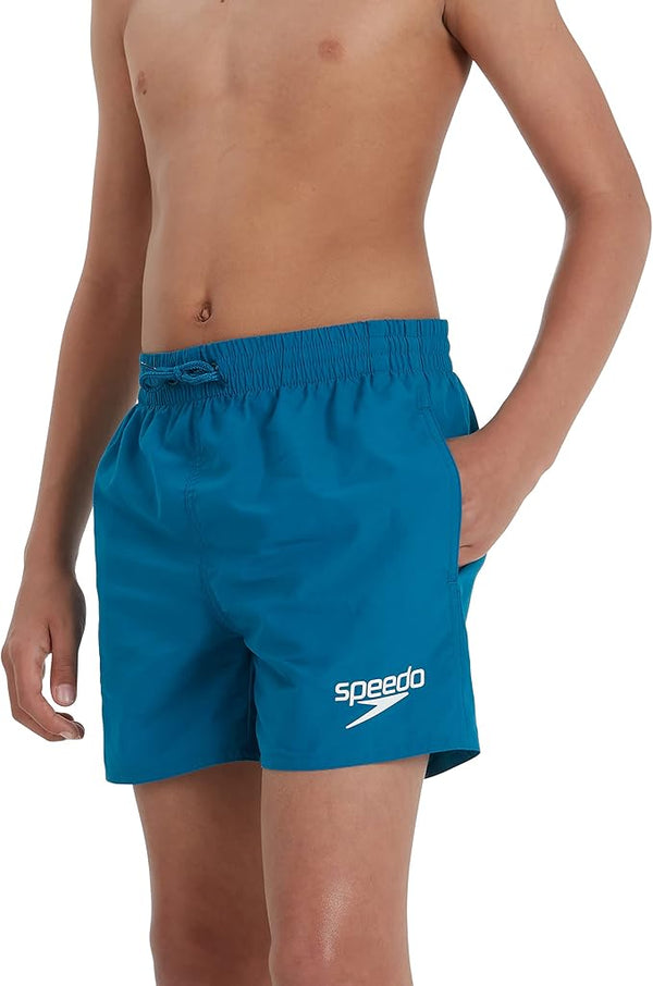 BOXER MARE BAMBINO SPEEDO COSTUME BIMBO ESSENTIALS NUOTO PISCINA GREEN