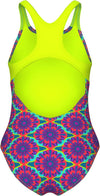 COSTUME BIMBA PISCINA ARENA NUOTO INTERO FANTASIA BAMBINA FLORAL