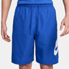 PANTALONE CORTO UOMO SHORT TRAINING NIKE CLUB PALESTRA BLU