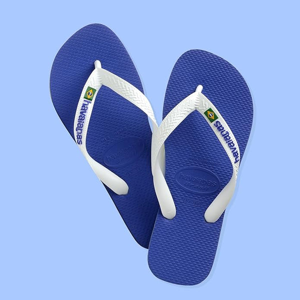 INFRADITO HAVAIANAS CIABATTE MARE PISCINA NUOTO BRAZIL MARINE BLUE