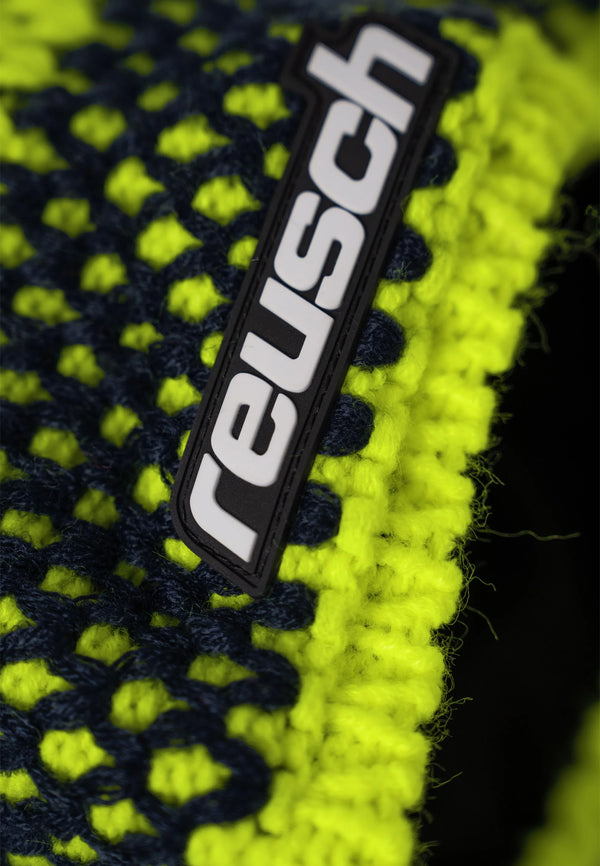 BERRETTO REUSCH ELLIE BEANIE CON PON PON YELLOW