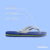 INFRADITO HAVAIANAS CIABATTE MARE PISCINA NUOTO BRAZIL MARINE BLUE
