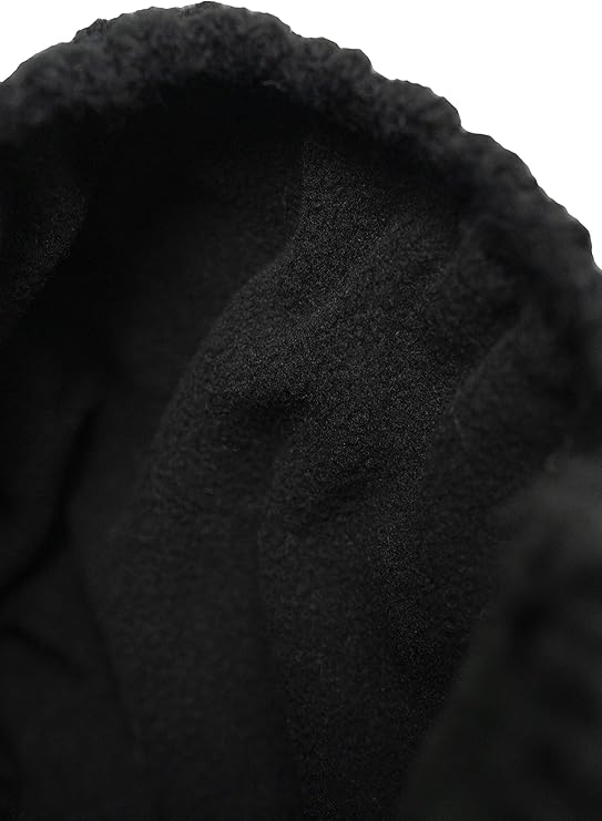 BERRETTO REUSCH CAPPELLO ELIAS BEANIE CON PON PON NERO