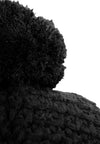 BERRETTO REUSCH CAPPELLO ELIAS BEANIE CON PON PON NERO