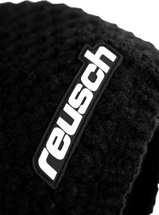 BERRETTO REUSCH CAPPELLO ELIAS BEANIE CON PON PON NERO
