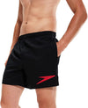 BOXER MARE SPEEDO COSTUME UOMO SPORT SOLID NUOTO PISCINA NERO