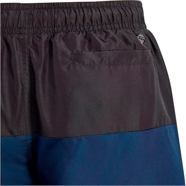 BOXER MARE BAMBINO ADIDAS COSTUME BIMBO JUNIOR NUOTO PISCINA BLACK BLUE NAVY