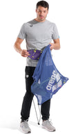 SACCA RETATA ARENA BORSA PISCINA TEAM MESH GO PORTA ACCESSORI NUOTO BLU