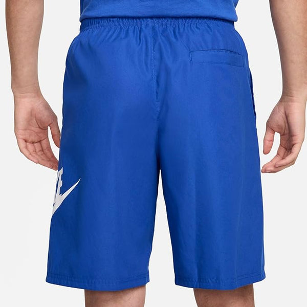 PANTALONE CORTO UOMO SHORT TRAINING NIKE CLUB PALESTRA BLU