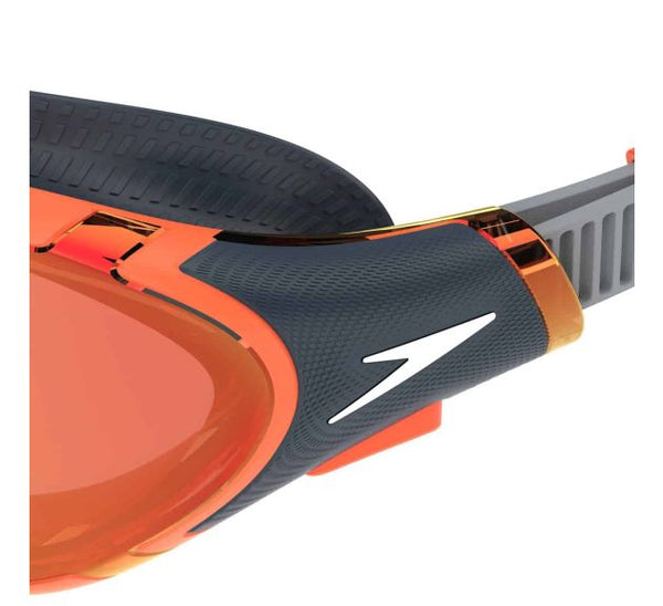 OCCHIALINI NUOTO PISCINA SPECCHIATI SPEEDO BIOFUSE 2.0 MIRROR ARANCIO