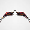 OCCHIALINI FASTSKIN SPEEDSOCKET 2 MIRROR LENTE SPECCHIATA GARA COMPETITION NERO ROSSO LIMITED EDITION