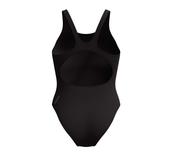 COSTUME PISCINA SPEEDO PLACEMENT MUSCLEBACK SWIMSUIT DONNA INTERO NERO