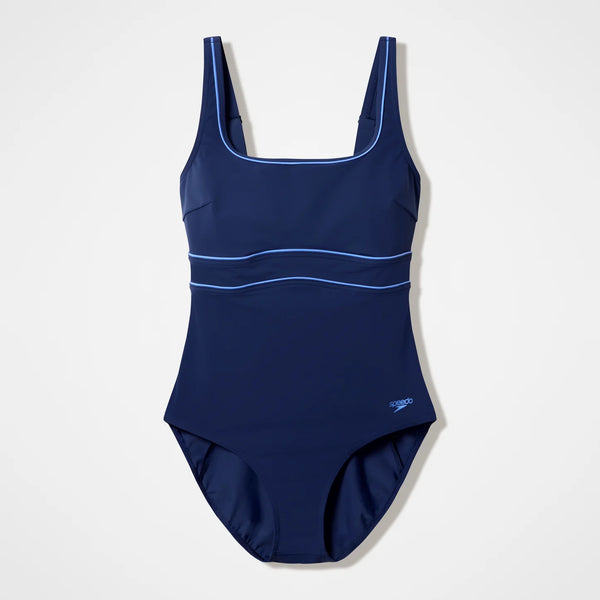 COSTUME PISCINA SPEEDO SIGNORA INTERO CONTOUR ECLIPSE BLUE NAVY