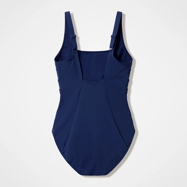 COSTUME PISCINA SPEEDO SIGNORA INTERO CONTOUR ECLIPSE BLUE NAVY