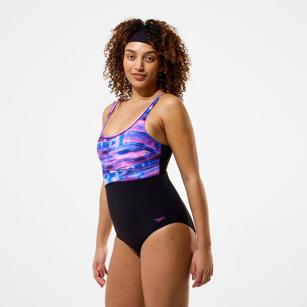 COSTUME PISCINA SPEEDO DONNA INTERO CONTOUR ECLIPSE