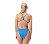 COSTUME DONNA PISCINA SPEEDO NUOTO INTERO SPALLINA STRETTA BLU