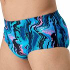 COSTUME SPEEDO UOMO TRUNK NUOTO PISCINA ML PRINTED END+ 13,5 CM AZZURRO FANTASIA