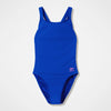 COSTUME DONNA PISCINA SPEEDO NUOTO INTERO FL SOLID LEADERBACK BLU