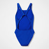 COSTUME DONNA PISCINA SPEEDO NUOTO INTERO FL SOLID LEADERBACK BLU