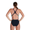 COSTUME DONNA PISCINA SPEEDO NUOTO INTERO FANTASIA DARK BLUE