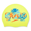 CUFFIA DA NUOTO SPEEDO IN SILICONE SLOGAN SPEEDO GIALLA