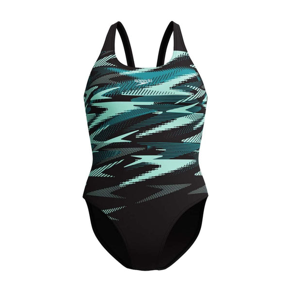 COSTUME DONNA PISCINA SPEEDO HYPERBOOM NUOTO INTERO