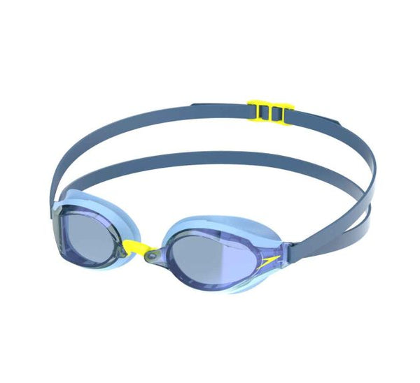 OCCHIALINI FASTSKIN SPEEDSOCKET 2 MIRROR PISCINA LENTE SPECCHIATA GARA COMPETITION BLU AZZURRO GIALLO