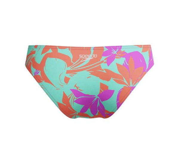 COSTUME 2 PEZZI SPEEDO BIKINI DONNA PISCINA NUOTO FUCHSIA FIORI