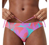 COSTUME 2 PEZZI SPEEDO BIKINI DONNA PISCINA NUOTO FUCHSIA FIORI