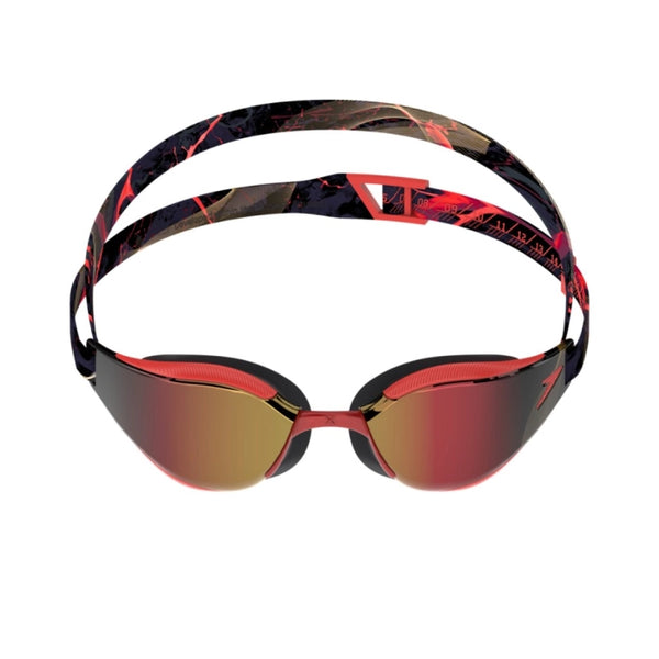 OCCHIALINI FASTSKIN HYPER ELITE SPEEDO MIRROR GARA COMPETITION RED