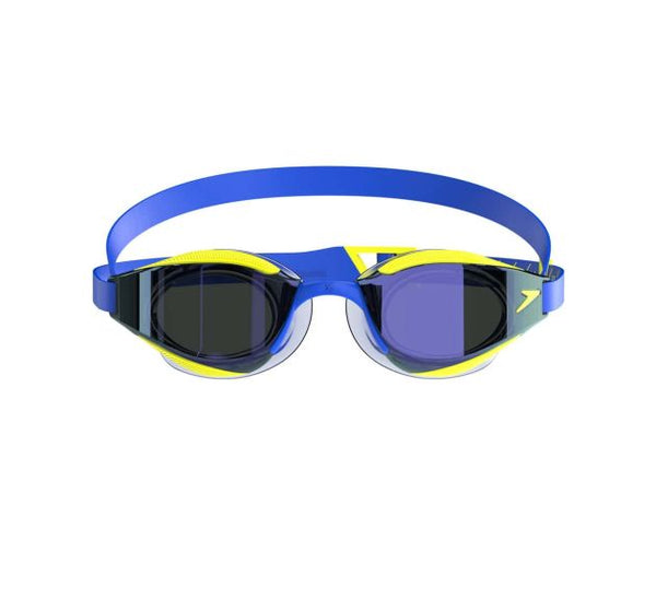 OCCHIALINI FASTSKIN HYPER ELITE SPEEDO GARA COMPETITION GIALLO BLU MIRROR