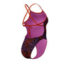 COSTUME DONNA PISCINA SPEEDO NUOTO INTERO SPALLINA STRETTA ALOV DIGI