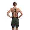 COSTUMONE SPEEDO FASTSKIN LZR INTENT DONNA COSTUME GARA VERDE