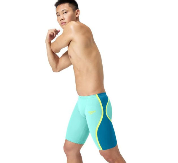 COSTUMONE GARA SPEEDO FASTSKIN INTENT 2.0 JAMMER UOMO PISCINA LZR LIGHT BLUE