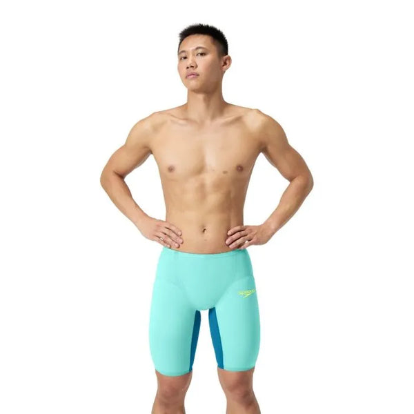 COSTUMONE SPEEDO FASTSKIN LZR PURE VALOR 2.0 UOMO HIGH WAIST JAMMER LIGHT BLUE