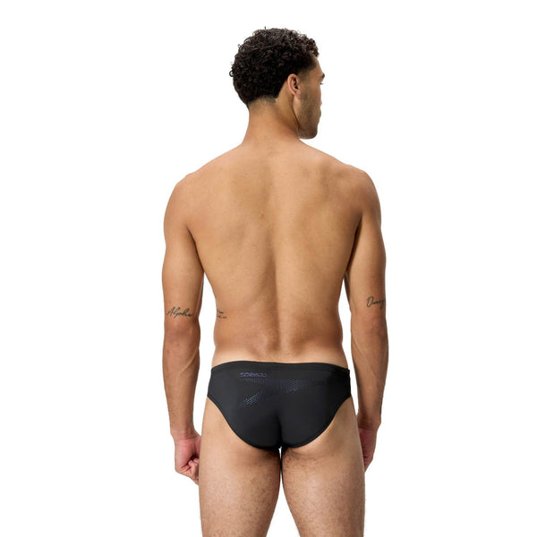 COSTUME SPEEDO SOLID BOOM BRIEF BLACK UOMO SLIP NUOTO PISCINA NERO