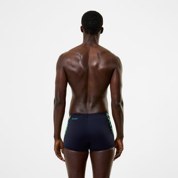 BOXER UOMO SPEEDO COSTUME DA BAGNO ALTO PARIGAMBA AQUASHORT NERO
