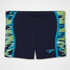 BOXER UOMO SPEEDO COSTUME DA BAGNO ALTO PARIGAMBA AQUASHORT NERO