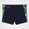 BOXER UOMO SPEEDO COSTUME DA BAGNO ALTO PARIGAMBA AQUASHORT NERO