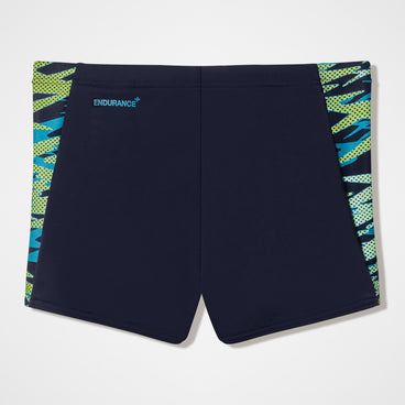 BOXER UOMO SPEEDO COSTUME DA BAGNO ALTO PARIGAMBA AQUASHORT NERO