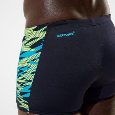 BOXER UOMO SPEEDO COSTUME DA BAGNO ALTO PARIGAMBA AQUASHORT NERO