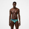 COSTUME SPEEDO UOMO SLIP SWIM PRINTED BRIEFS NUOTO PISCINA 7CM FANTASIA