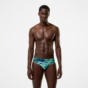 COSTUME SPEEDO UOMO SLIP SWIM PRINTED BRIEFS NUOTO PISCINA 7CM FANTASIA
