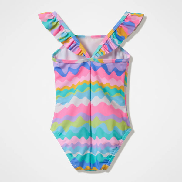 COSTUME BIMBA PISCINA SPEEDO NUOTO INTERO FANTASIA BAMBINA COLORS