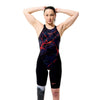 COSTUMONE SPEEDO FASTSKIN LZR VALOR 2.0 COSTUMONI DONNA OPEN BACK BLACK RED