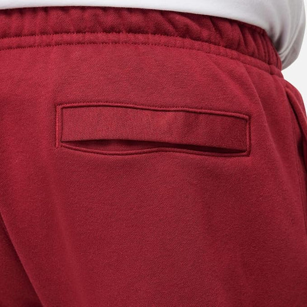 PANTALONE NIKE UOMO TUTA TRAINING JOGGER CLUB FELPATO ROSSO
